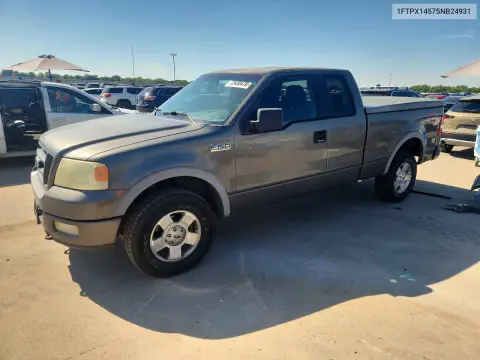 2005 Ford F150 VIN 1FTPX14575NB24931 фото 1