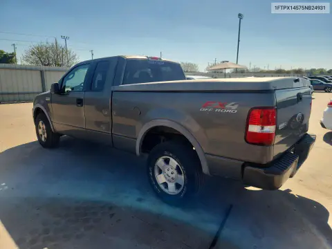 2005 Ford F150 VIN 1FTPX14575NB24931 фото 2