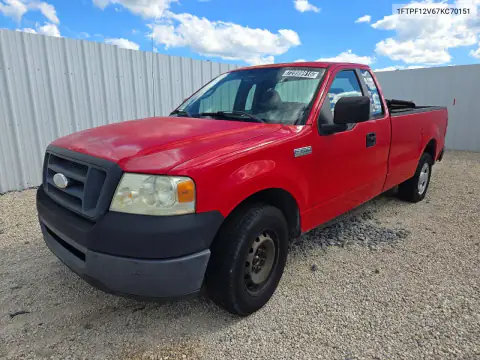 1FTPF12V67KC70151 — 2007 Ford F-150, Pequeñas abolladuras y arañazos, fotos antes de reparar