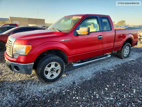 1FTEX1E84AFB98103 — 2010 Ford F-150, Tył, zdjęć przed naprawą
