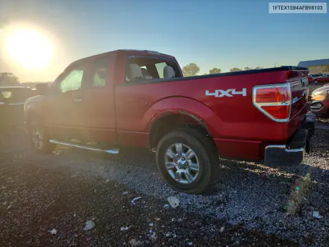 1FTEX1E84AFB98103 — 2010 Ford F-150, zdjęcie 2 z Copart 27.10.2026, Tył