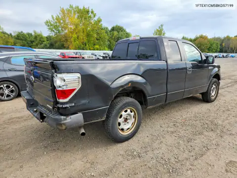 2011 Ford F150 Super Cab VIN 1FTEX1CM5BKD57199 фото 3