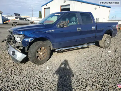 1FTFW1EF1BKD12265 — 2011 Ford F-150, Передняя часть, фото до ремонта