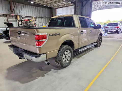 2012 Ford F150 Supercrew VIN 1FTFW1ET1CKD70268 фото 3