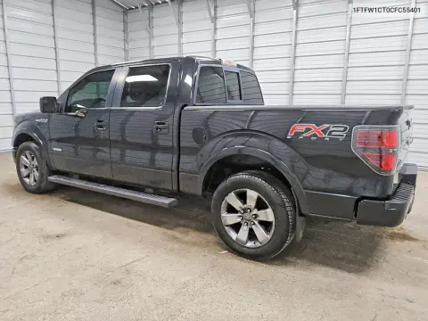 2012 Ford F150 Supercrew VIN 1FTFW1CT0CFC55401 фото 2