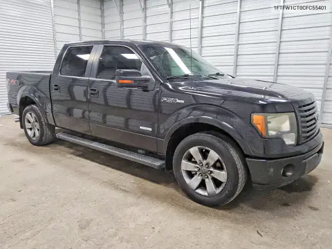 2012 Ford F150 Supercrew VIN 1FTFW1CT0CFC55401 фото 4