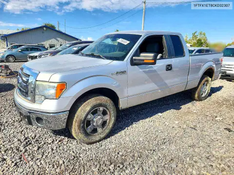 1FTFX1ET8CKD32307 — 2012 Ford F-150, Задняя часть, фото до ремонта