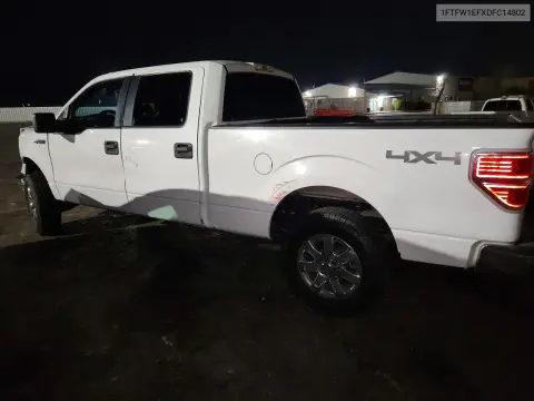 2013 Ford F150 Supercrew VIN 1FTFW1EFXDFC14802 фото 2
