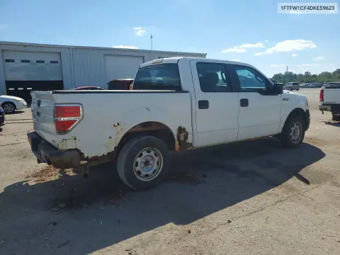 1FTFW1CF4DKE59623 — 2013 Ford F-150, photo 3 from Copart 21.10.2026, Side