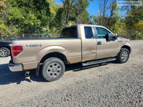 2013 Ford F150 Super Cab VIN 1FTFX1EF9DFC78066 фото 3