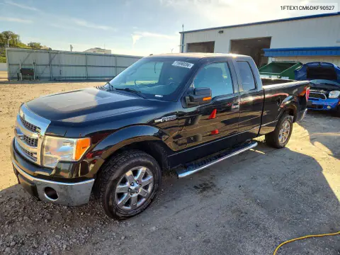 1FTEX1CM6DKF90527 — 2013 Ford F-150, Задняя часть, фото до ремонта
