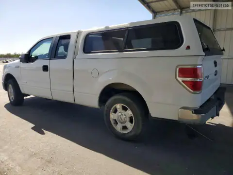 1FTFX1CT5DFB31865 — 2013 Ford F-150, фото 2 с аукциона Copart 22.10.2026, Механические повреждения