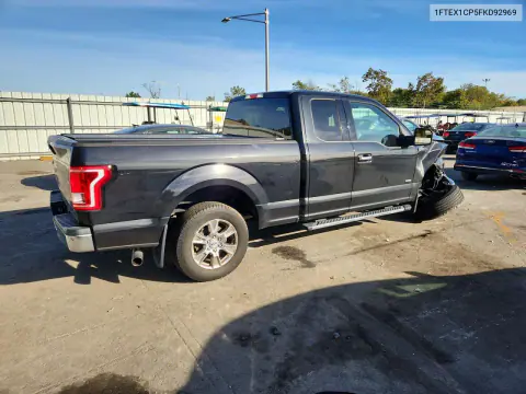 2015 Ford F150 Super Cab VIN 1FTEX1CP5FKD92969 фото 3
