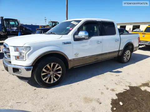 1FTEW1CG1FFC47276 — 2015 Ford F-150, Side, before-repair photos