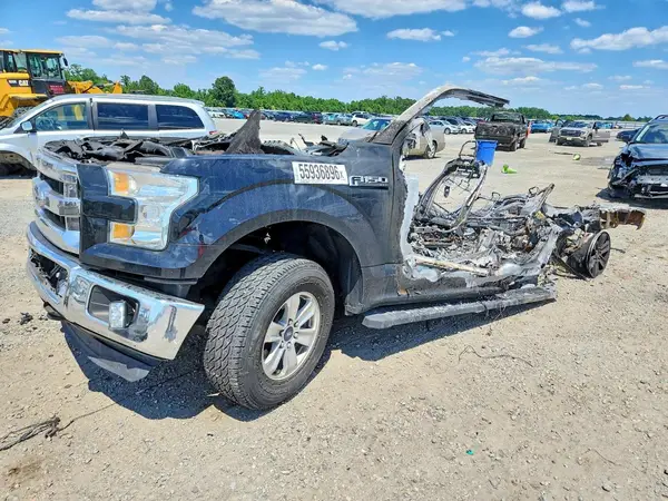 1FTEW1EF3GFD13574 Ford F-150 2016 — uszkodzenie Pożar silnika, zdjęcie przed naprawą