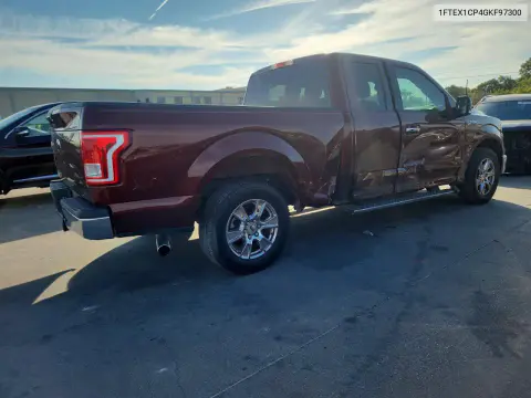 2016 Ford F150 Super Cab VIN 1FTEX1CP4GKF97300 фото 3