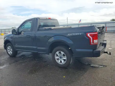 2016 Ford F150 VIN 1FTMF1CP3GFB41621 фото 2