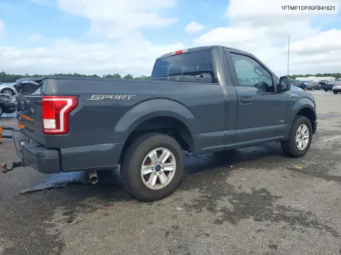 2016 Ford F150 VIN 1FTMF1CP3GFB41621 фото 3