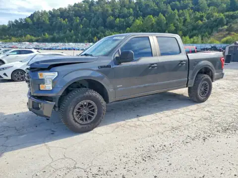 1FTEW1EP1HKE04733 — 2017 Ford F-150, წინა ნაწილი (Front End), ფოტოები შეკეთებამდე