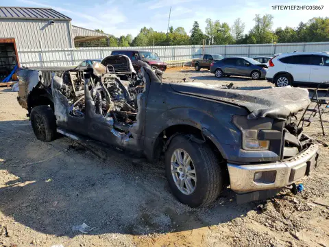 2017 Ford F150 Supercrew VIN 1FTEW1EF2HFC05867 фото 4