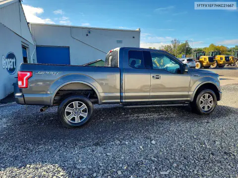 2017 Ford F150 Super Cab VIN 1FTFX1EF7HKC21667 фото 3
