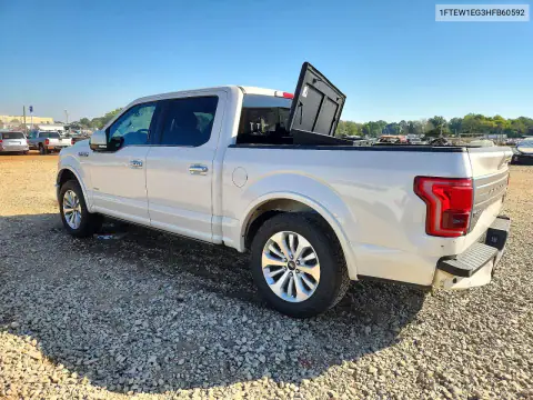 1FTEW1EG3HFB60592 — 2017 Ford F-150, photo 2 from Copart 28.10.2026, Side