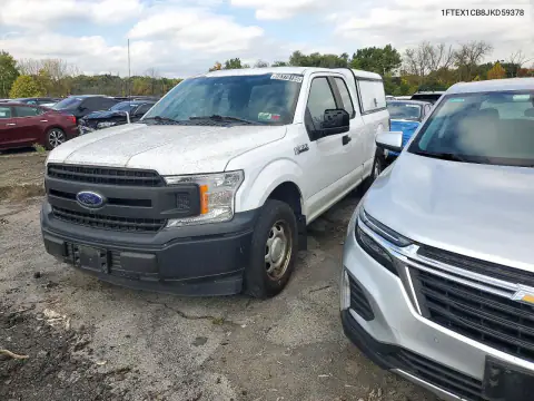 1FTEX1CB8JKD59378 Ford F-150 2018 — uszkodzenie Bok, zdjęcie przed naprawą