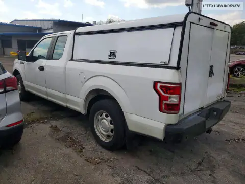 1FTEX1CB8JKD59378 — 2018 Ford F-150, zdjęcie 2 z Copart 15.10.2026, Bok