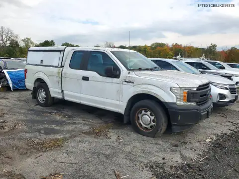 1FTEX1CB8JKD59378 — 2018 Ford F-150, zdjęcie 4 z Copart 15.10.2026, Bok