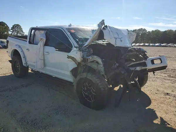 1FTEW1EG4JFD41223 — 2018 Ford F-150, photo 4 from Copart, Front end