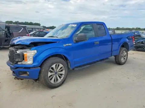 1FTEX1EP4JFA57703 Ford F-150 2018 — Front end damage, before-repair photo