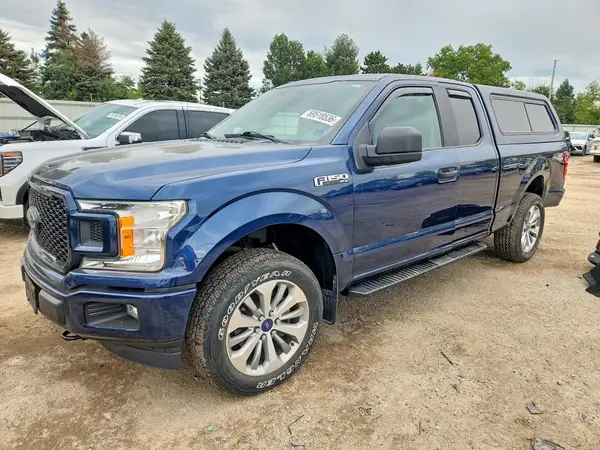 1FTEX1EP1JKD51180 Ford F-150 2018 — uszkodzenie Bok, zdjęcie przed naprawą
