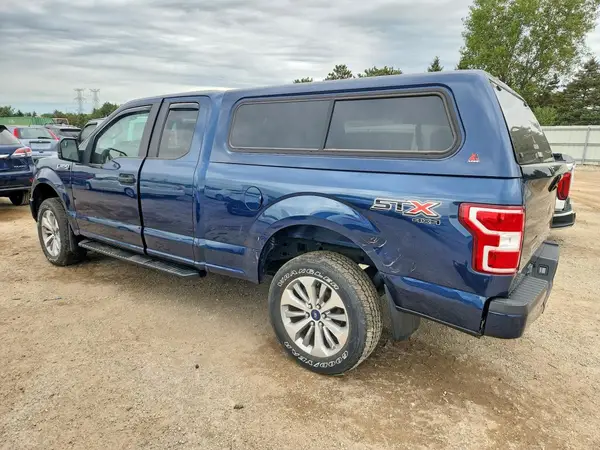 1FTEX1EP1JKD51180 — 2018 Ford F-150, zdjęcie 2 z Copart, Bok
