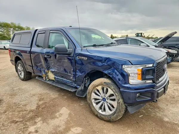 1FTEX1EP1JKD51180 — 2018 Ford F-150, zdjęcie 4 z Copart, Bok