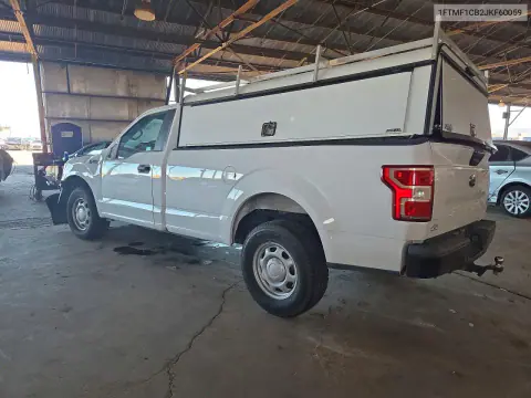 2018 Ford F150 VIN 1FTMF1CB2JKF60059 фото 2