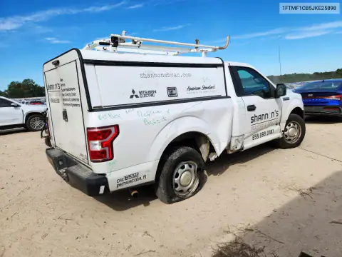 1FTMF1CB5JKE25898 — 2018 Ford F-150, photo 3 from Copart, Side