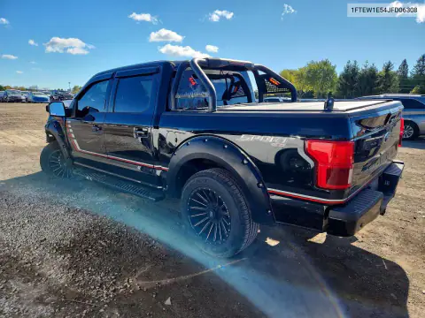 1FTEW1E54JFD06308 — 2018 Ford F-150, photo 2 from Copart, Front end