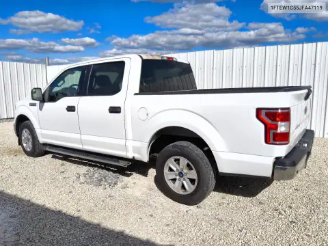 1FTEW1C55JFA47119 — 2018 Ford F-150, photo 2 from Copart 19.10.2026, Mechanical damage
