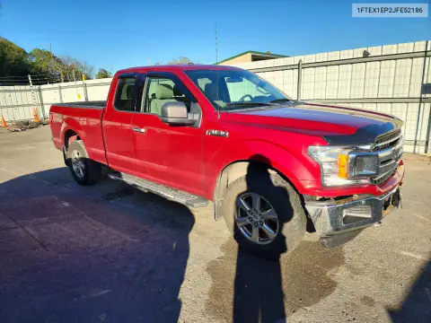 1FTEX1EP2JFE52186 — 2018 Ford F-150, ფოტო 4, Copart, წინა ნაწილი
