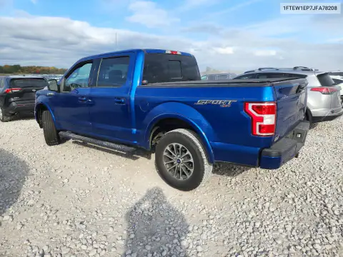 1FTEW1EP7JFA78208 — 2018 Ford F-150, zdjęcie 2 z Copart, Bok