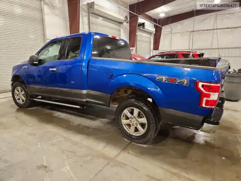 1FTEX1EP5JKD56477 — 2018 Ford F-150, foto 2 de Copart, Parte delantera
