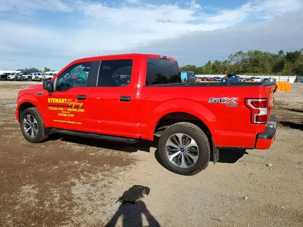 1FTEW1EP2LFC55489 — 2020 Ford F-150, photo 2 from Copart, Mechanical damage