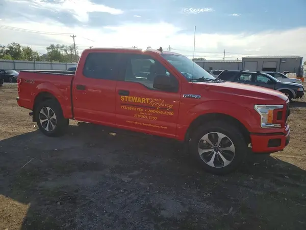 1FTEW1EP2LFC55489 — 2020 Ford F-150, photo 4 from Copart, Mechanical damage