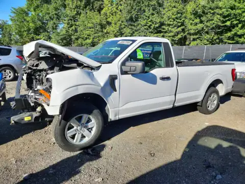 1FTMF1CBXMKE63065 Ford F-150 2021 — Front end damage, before-repair photo
