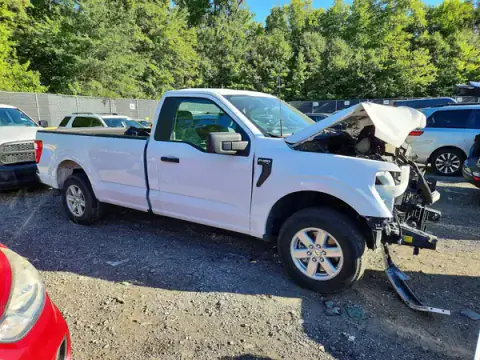 1FTMF1CBXMKE63065 — 2021 Ford F-150, zdjęcie 4 z Copart, Przód