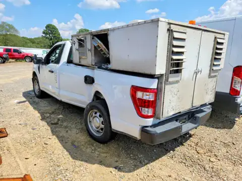 1FTMF1C54MKE95150 — 2021 Ford F-150, zdjęcie 2 z Copart, Uszkodzenia mechaniczne