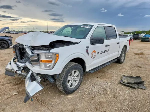 1FTFW1E83MFC37324 Ford F-150 2021 — Front end damage, before-repair photo