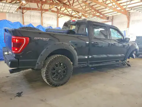1FTFW1E81MFA31970 — 2021 Ford F-150, photo 3 from Copart, Front end