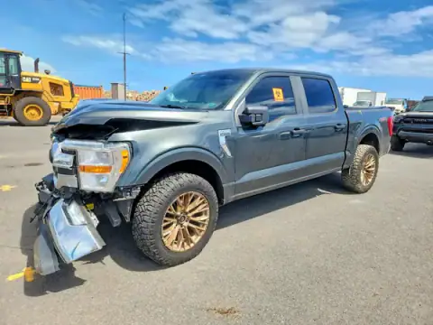 1FTFW1E80MKD23052 — 2021 Ford F-150, Передня частина (Front End), фото до ремонту