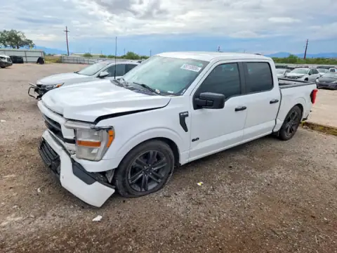 1FTEW1C58MFB49244 Ford F-150 2021 — Front end damage, before-repair photo